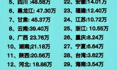 中国36个省面积排名（中国面积最大的10个省）