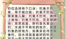 大风天气适合钓鱼吗（风大钓鱼三个口诀）