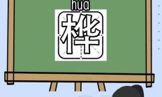 桦字组词（哗字组词）